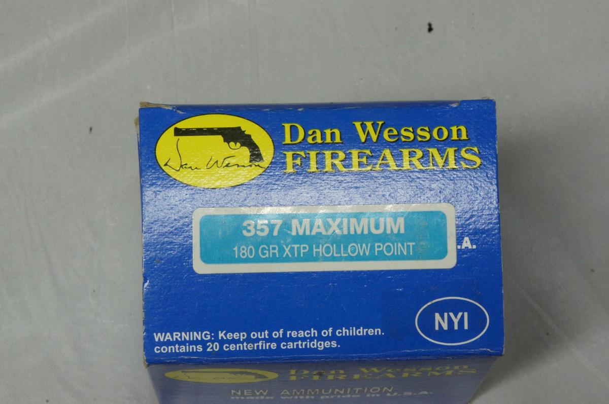 Dan Wesson Firearms 357 Maximum Ammo