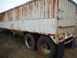 1977 Wilson 40X96 Hopper Trailer