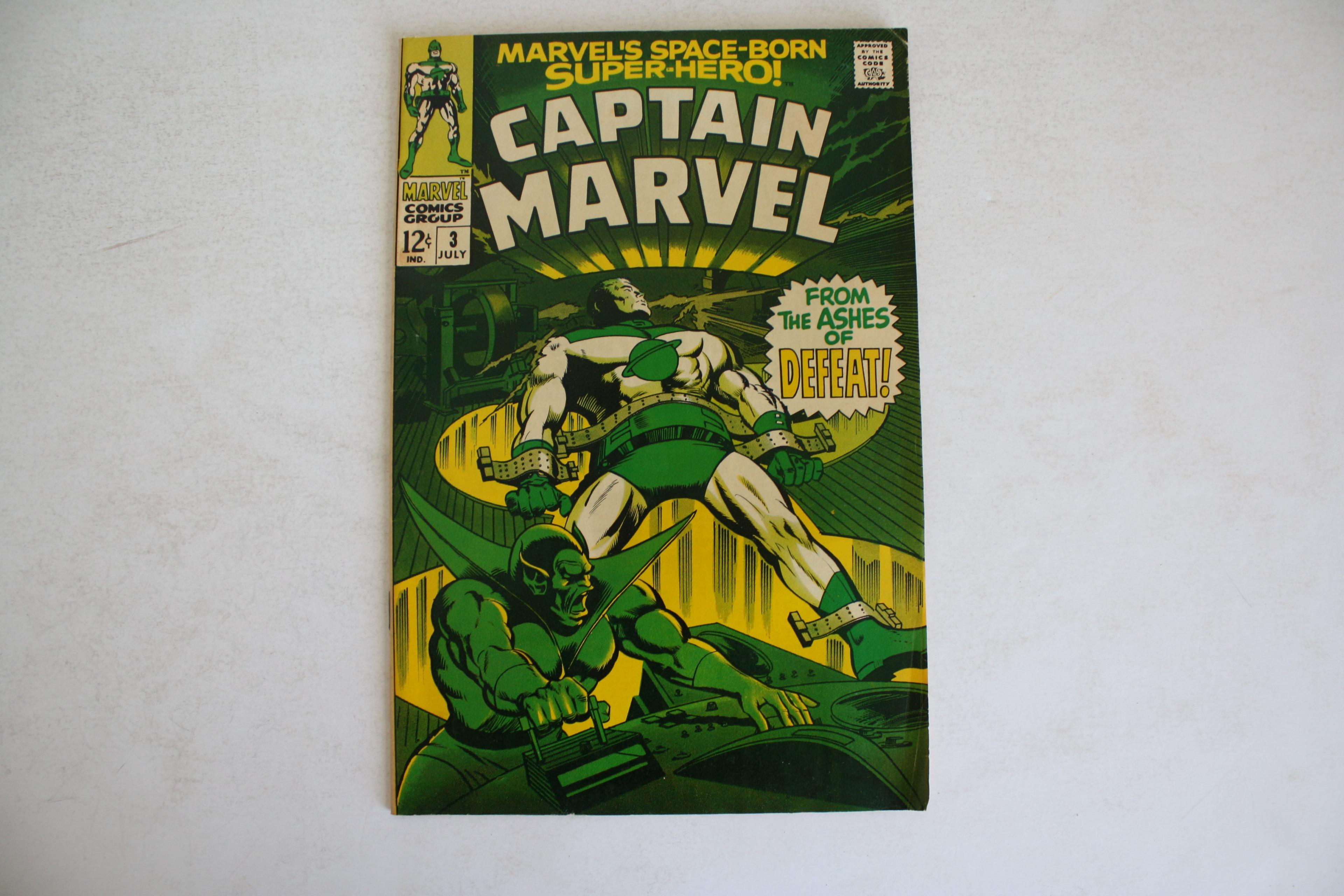 Marvel 12 Cent Comic- Captain Marvel No. 3