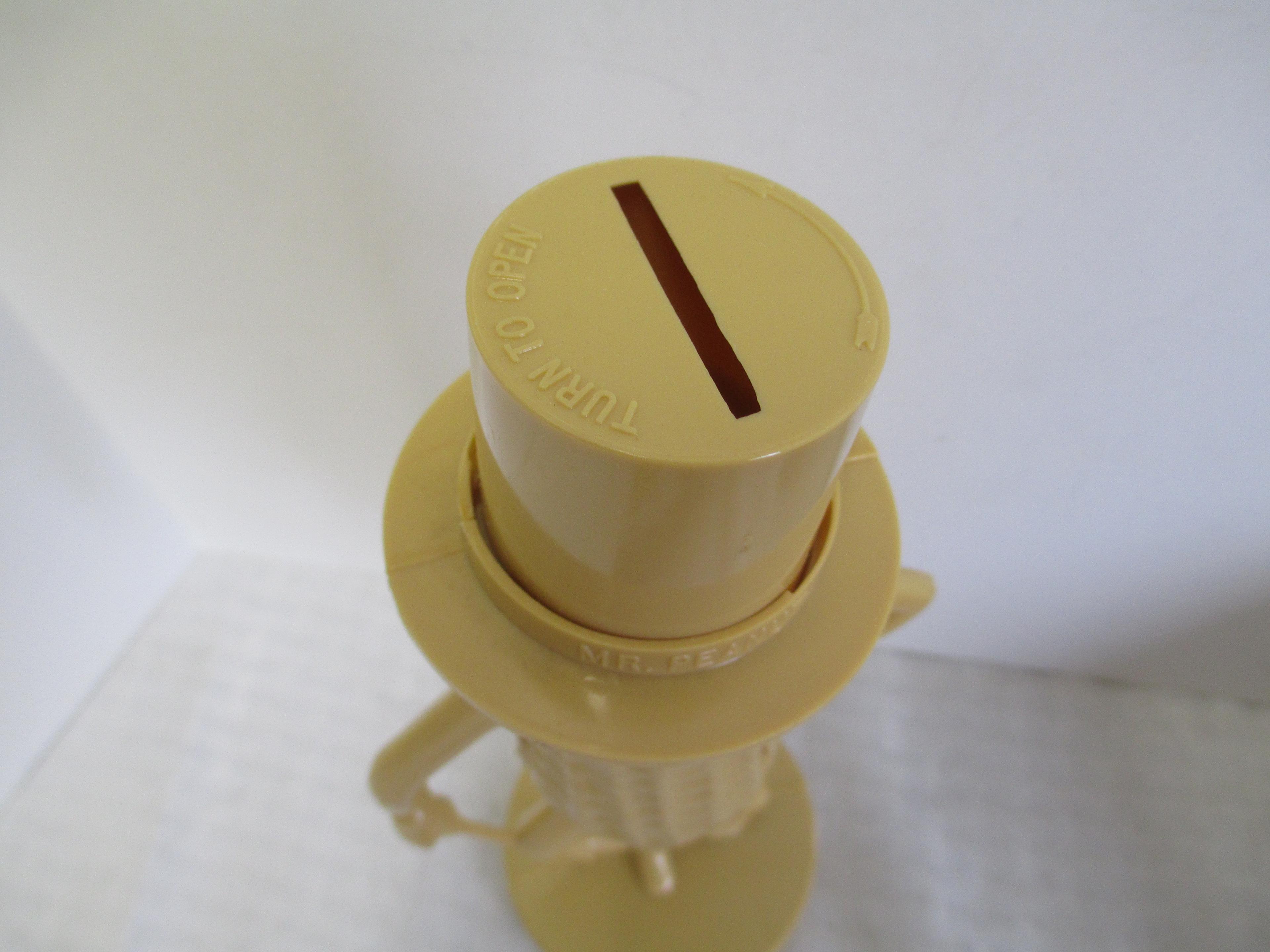 Mr. Peanut Plastic Bank and 1939 World's Fair Bookmark