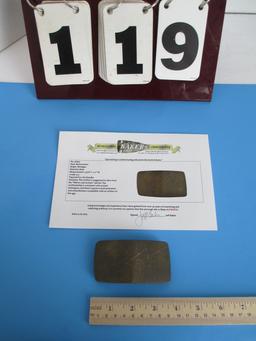 Mid to Late Archaic Double Edge Bannerstone
