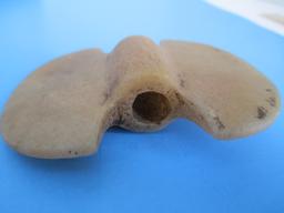 Late Archaic Quartz Butterfly Banner