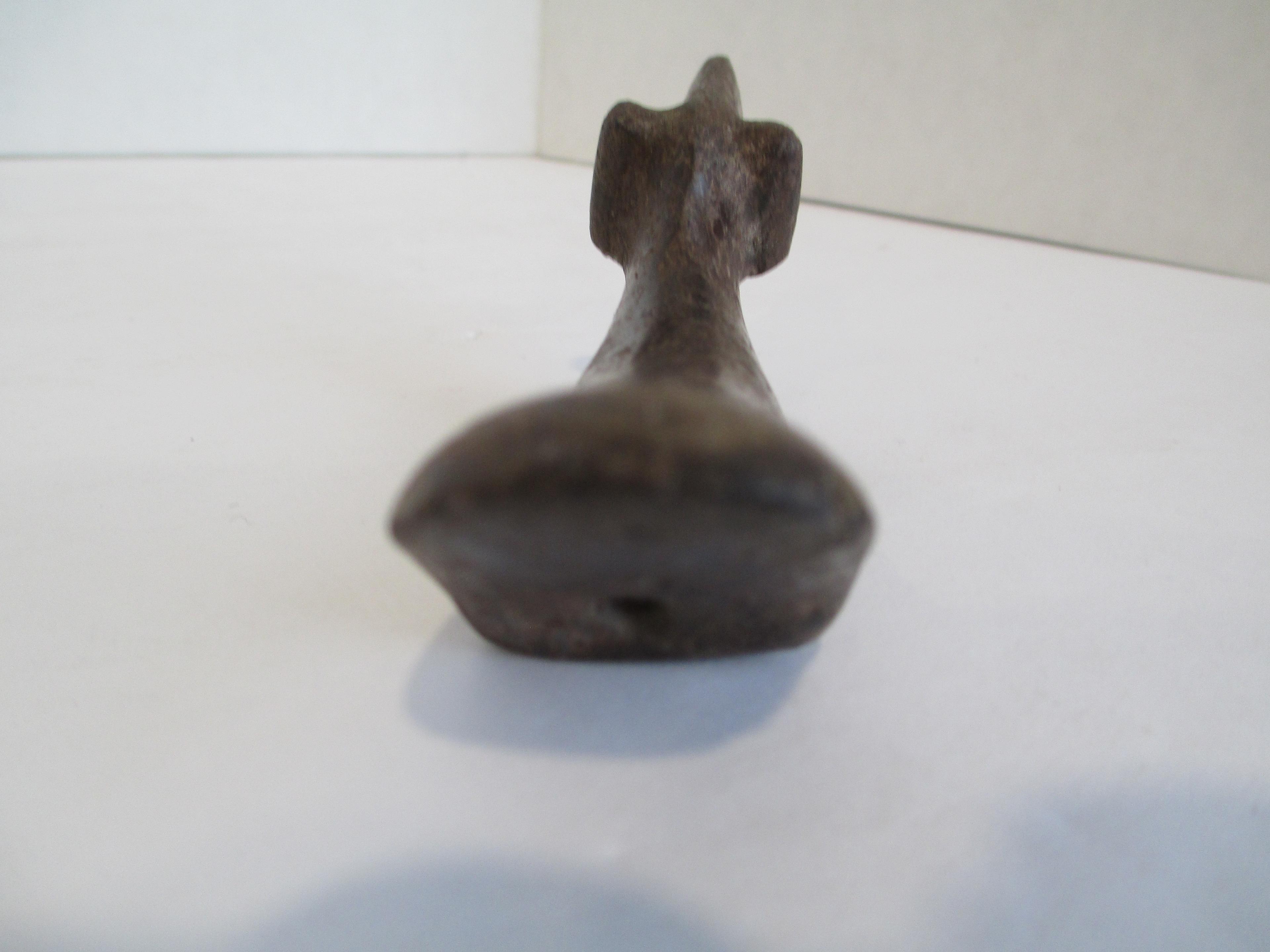 Late Archaic Extended Warbler Style Bird with Ridge Popeyes