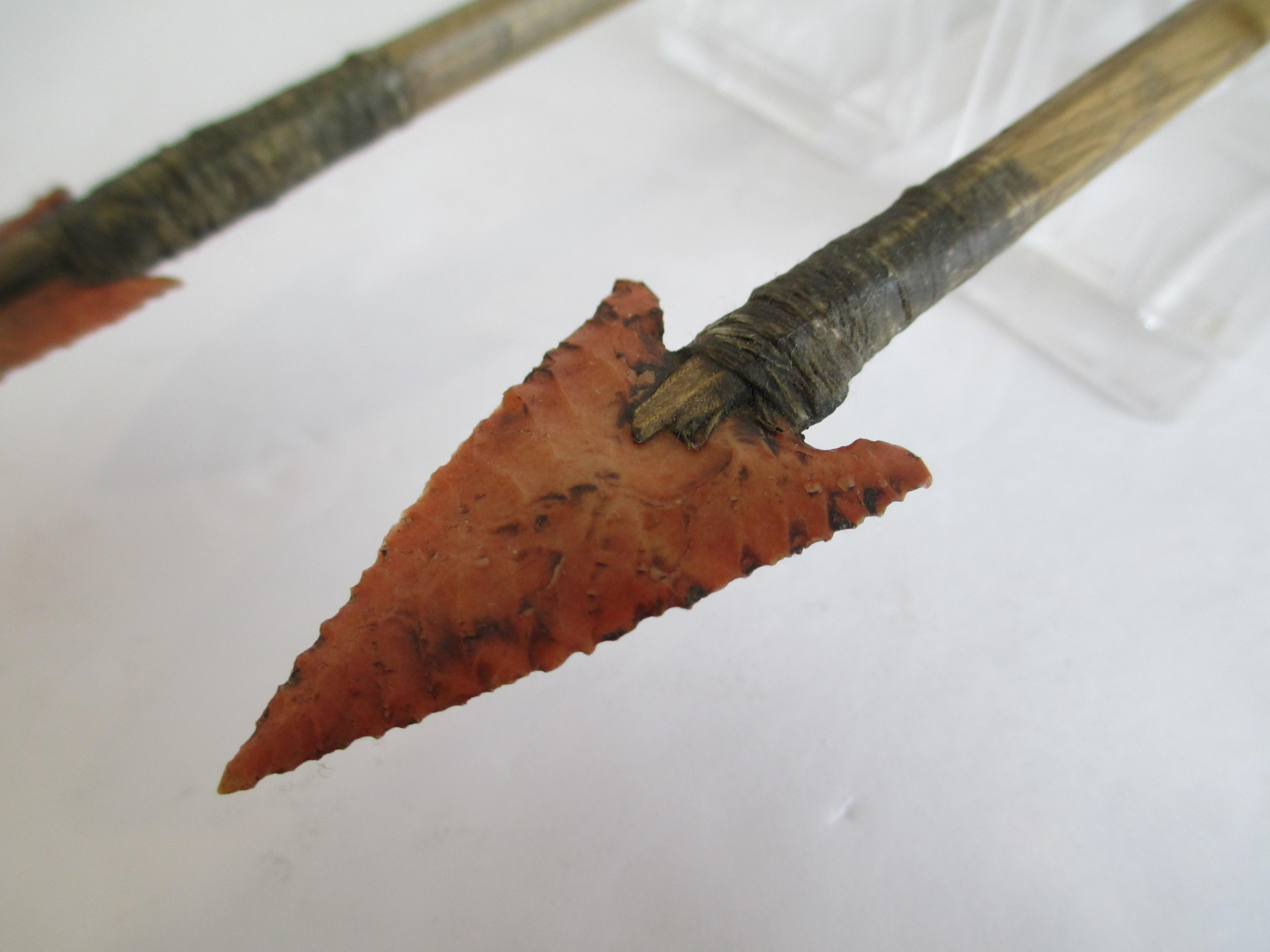 1870 Plains Indian Arrow Quiver Set of Two