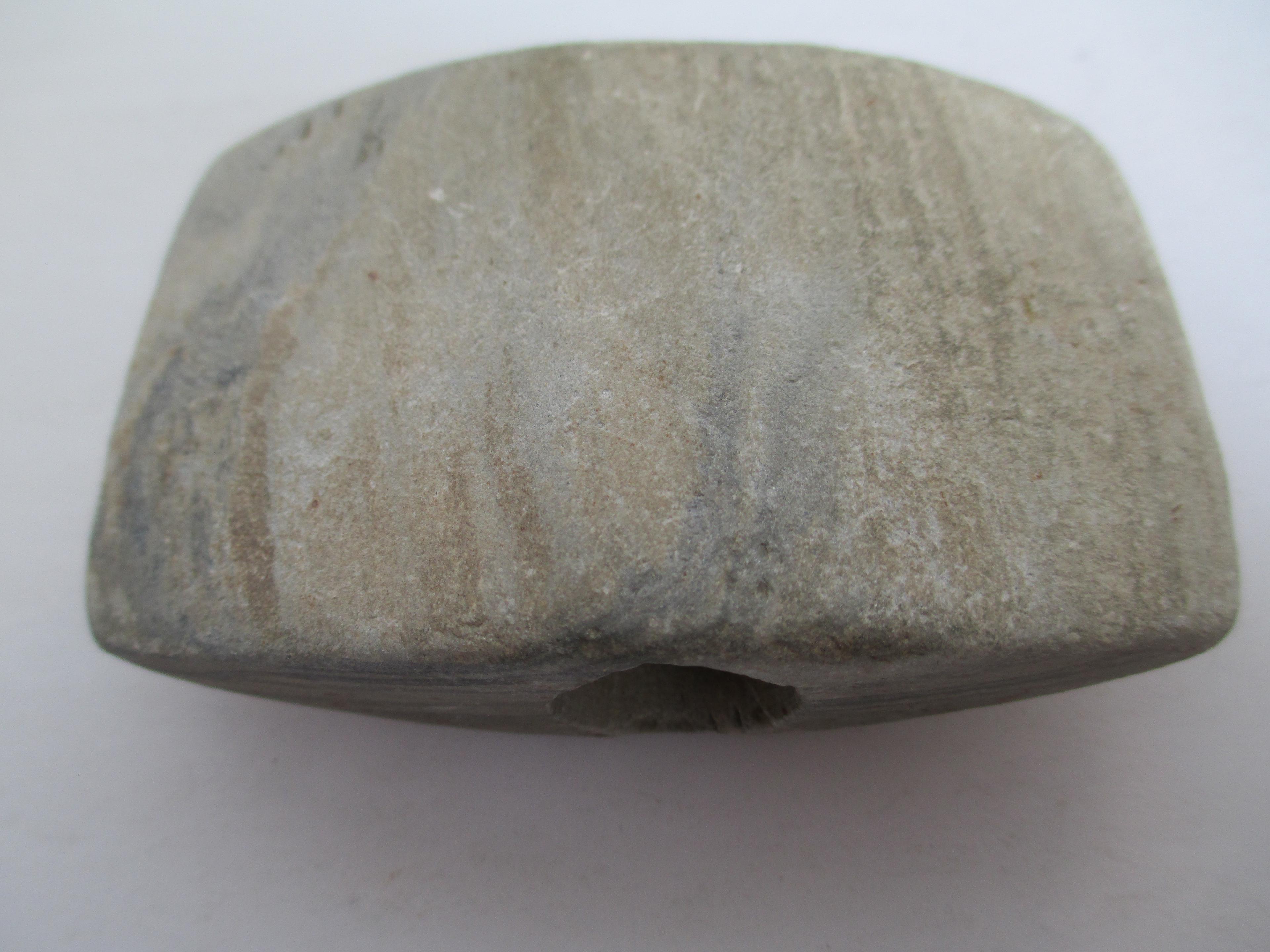 Middle Archaic Double Bitted Bannerstone
