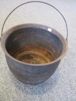 10"x10" Cast Iron Cauldron Pot