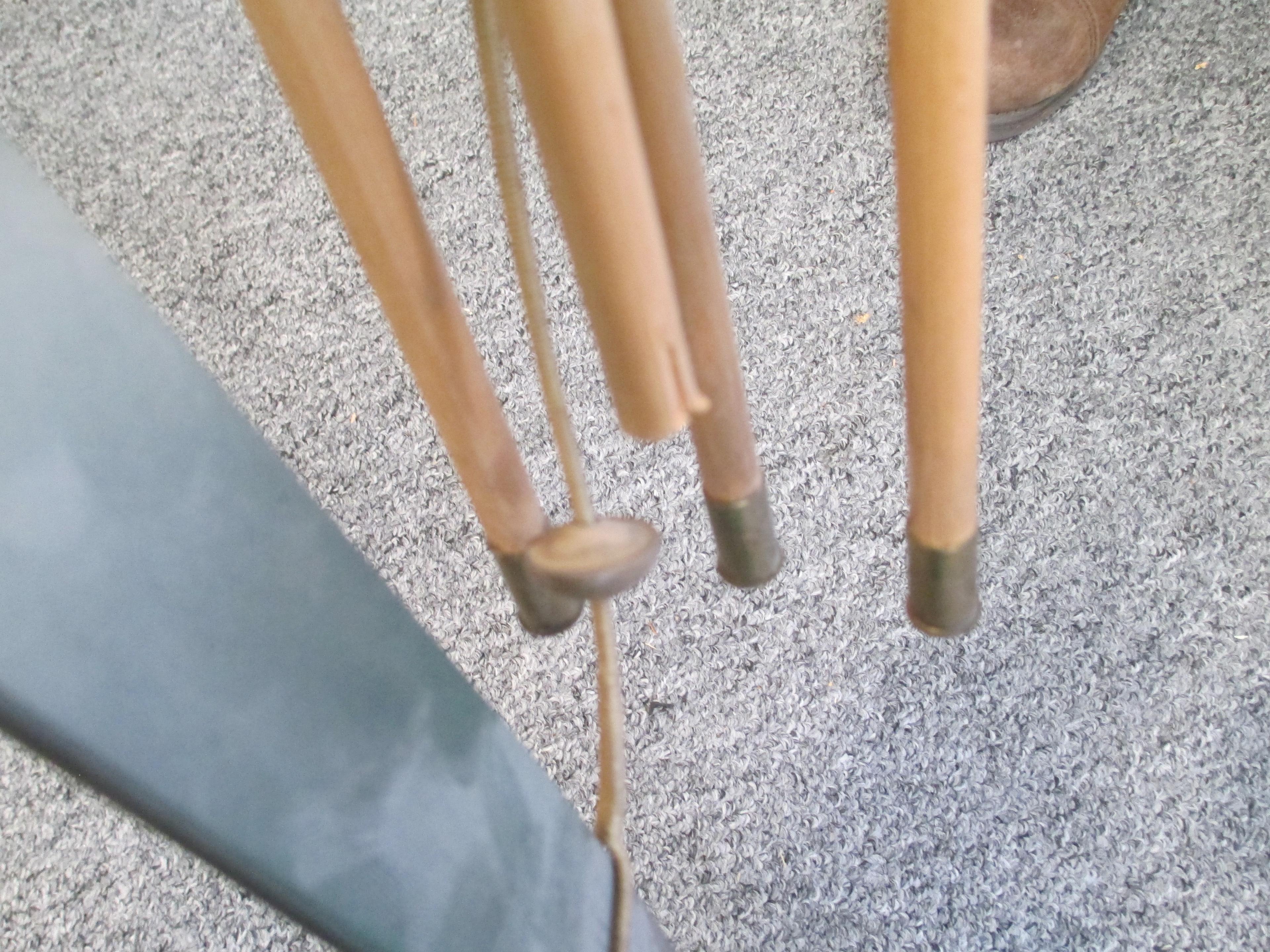 Fiberglass Bow with Quiver and Four Arrows