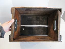 Fox Head Beer Advertising Crate