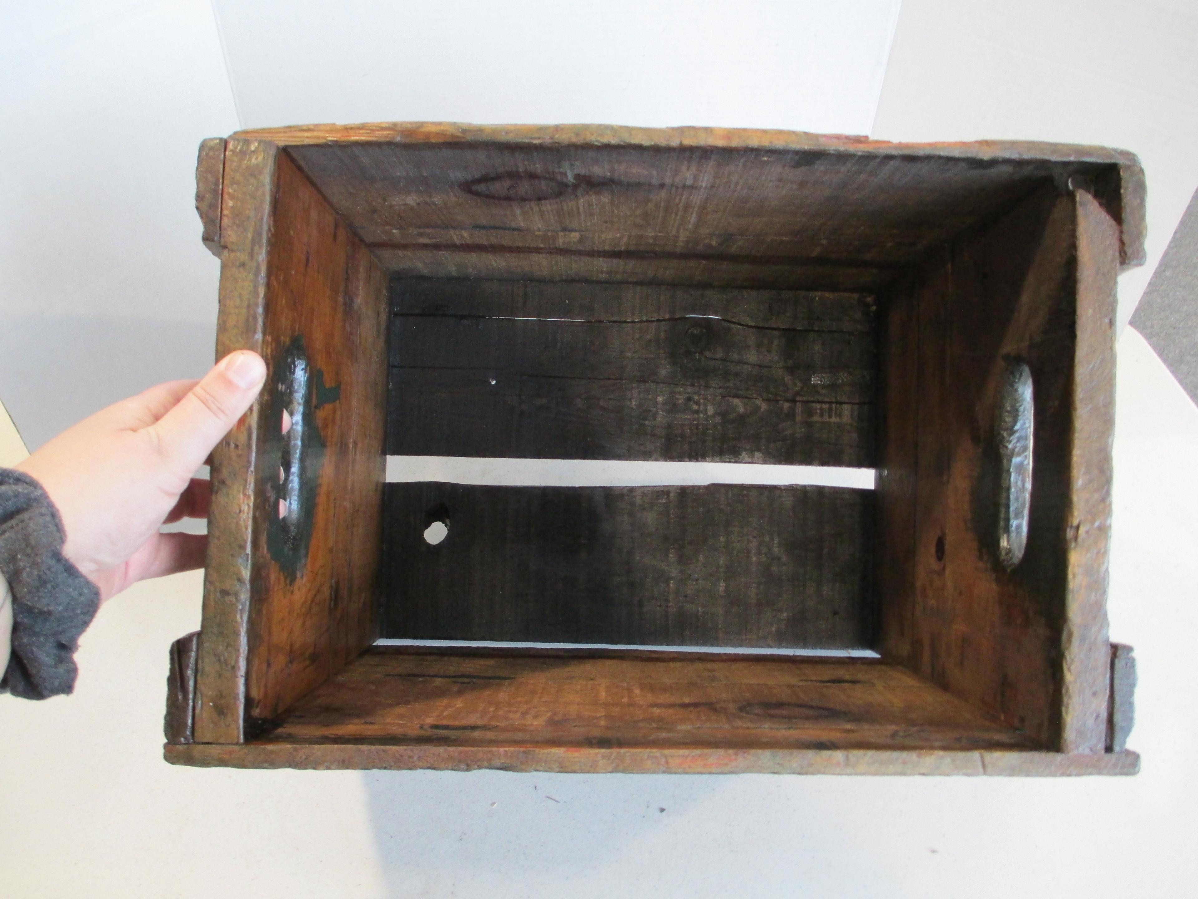 Fox Head Beer Advertising Crate
