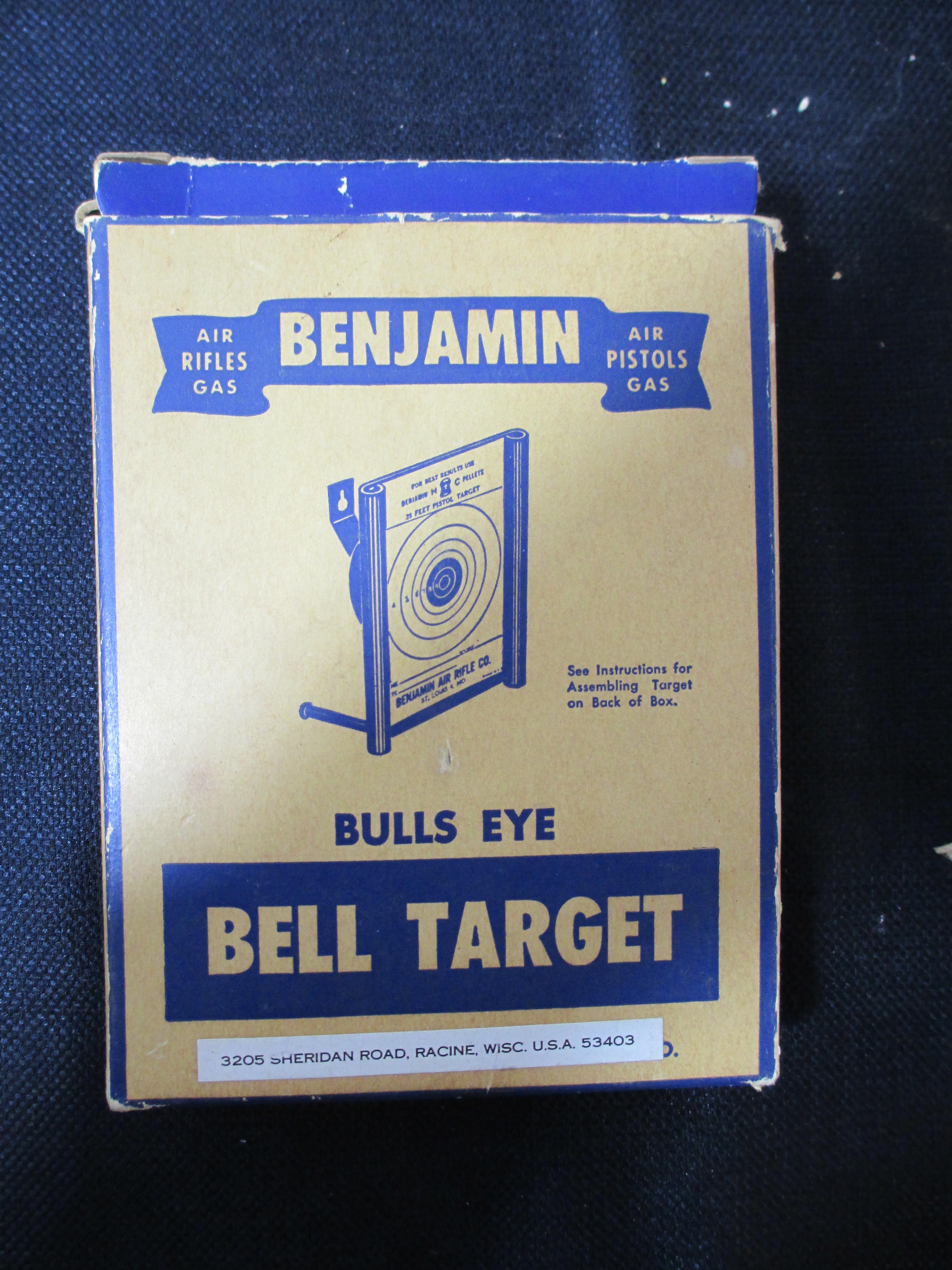 Benjamin Bulls Eye Bell Target NOS-A