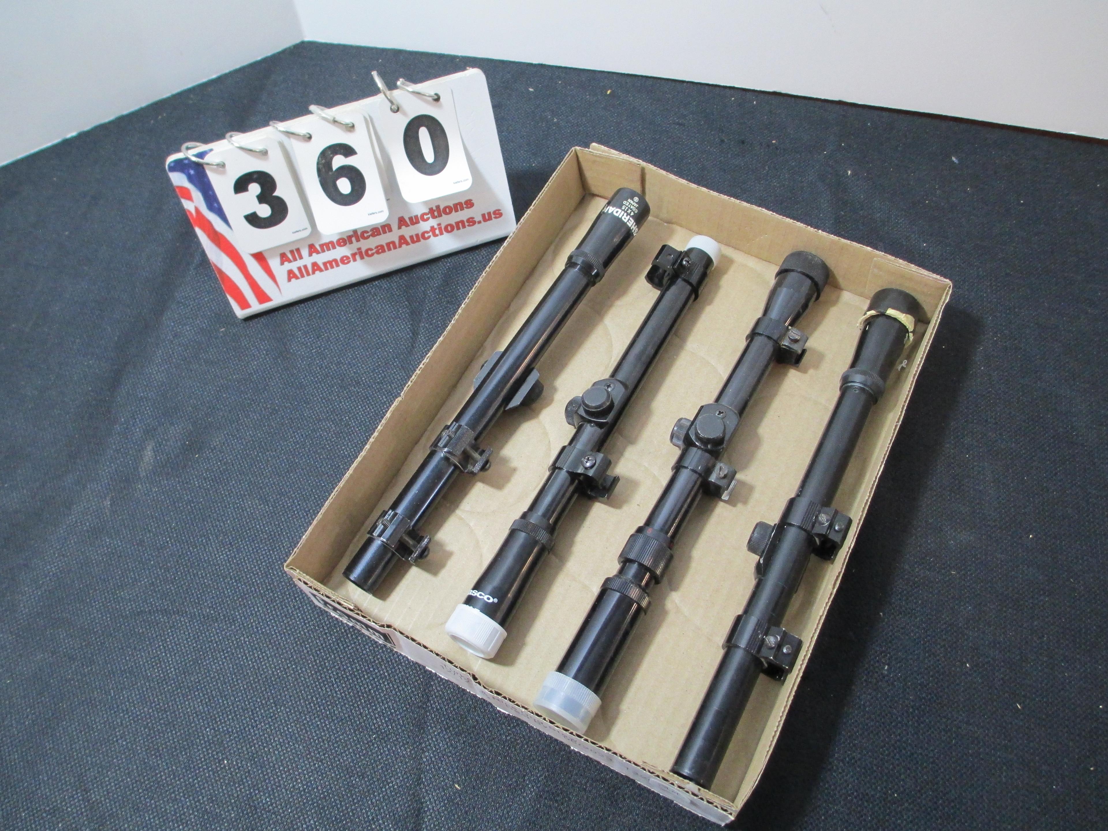 Lot of 4 Scopes