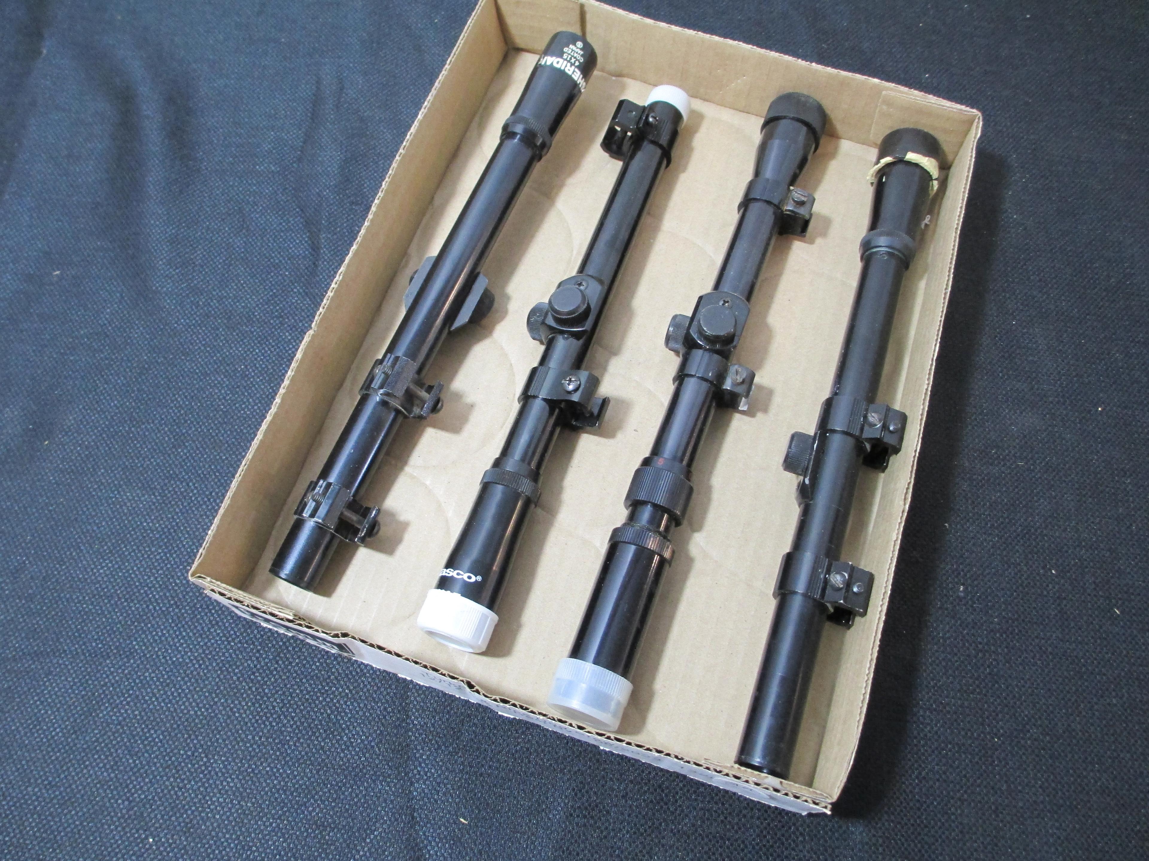 Lot of 4 Scopes