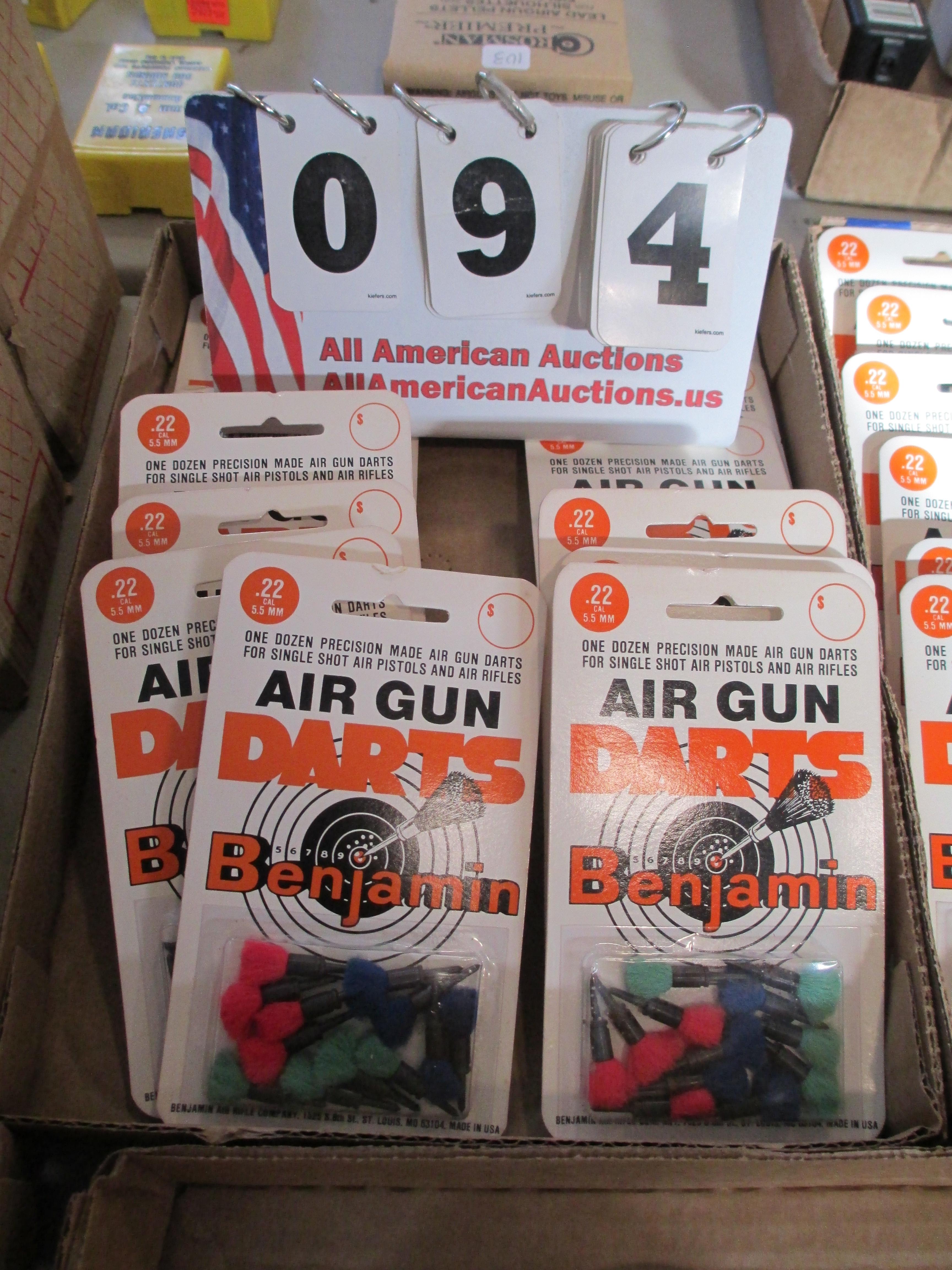 Benjamin Air Gun Darts .22 Cal.-Full Gross-B