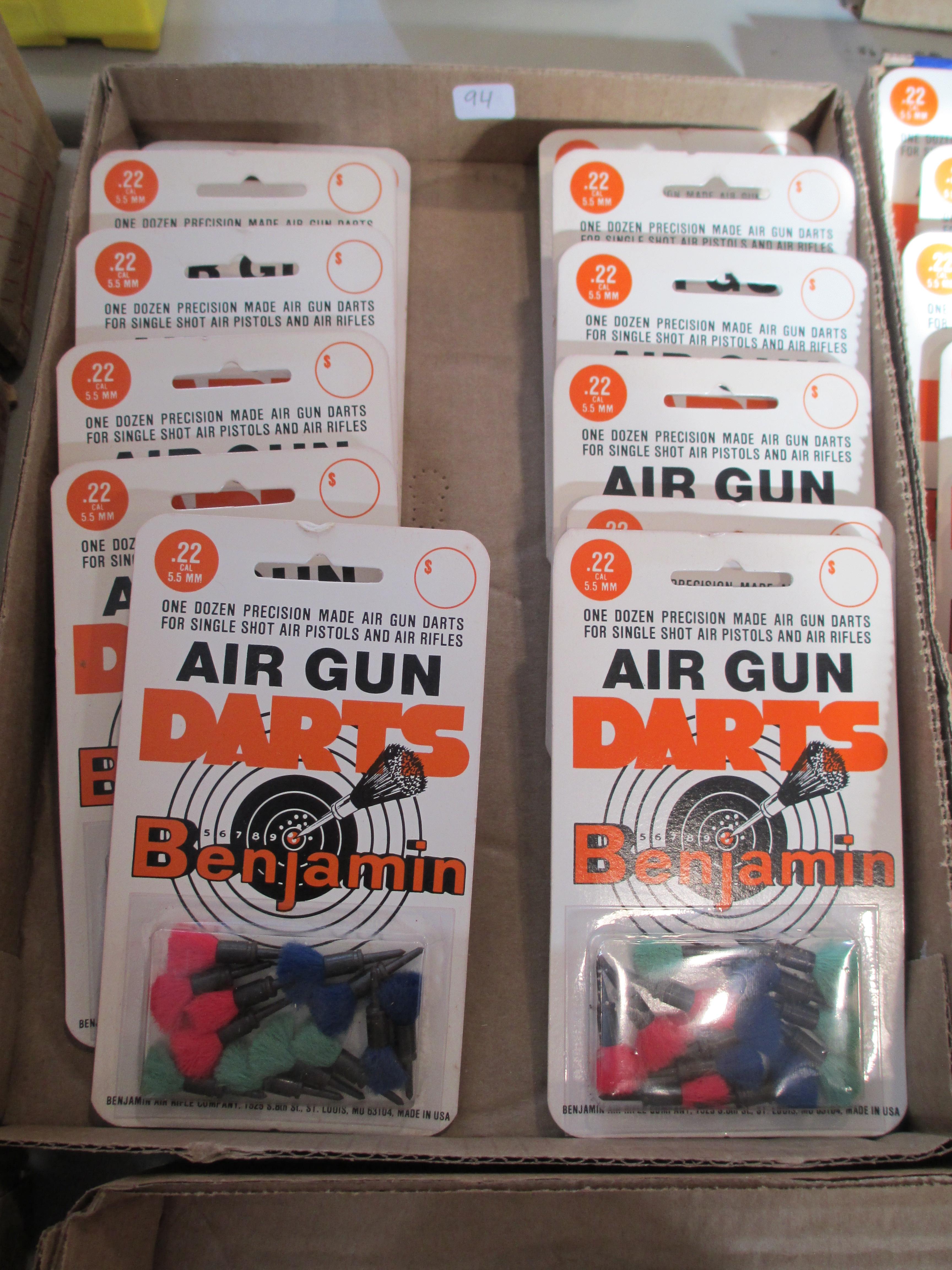 Benjamin Air Gun Darts .22 Cal.-Full Gross-B