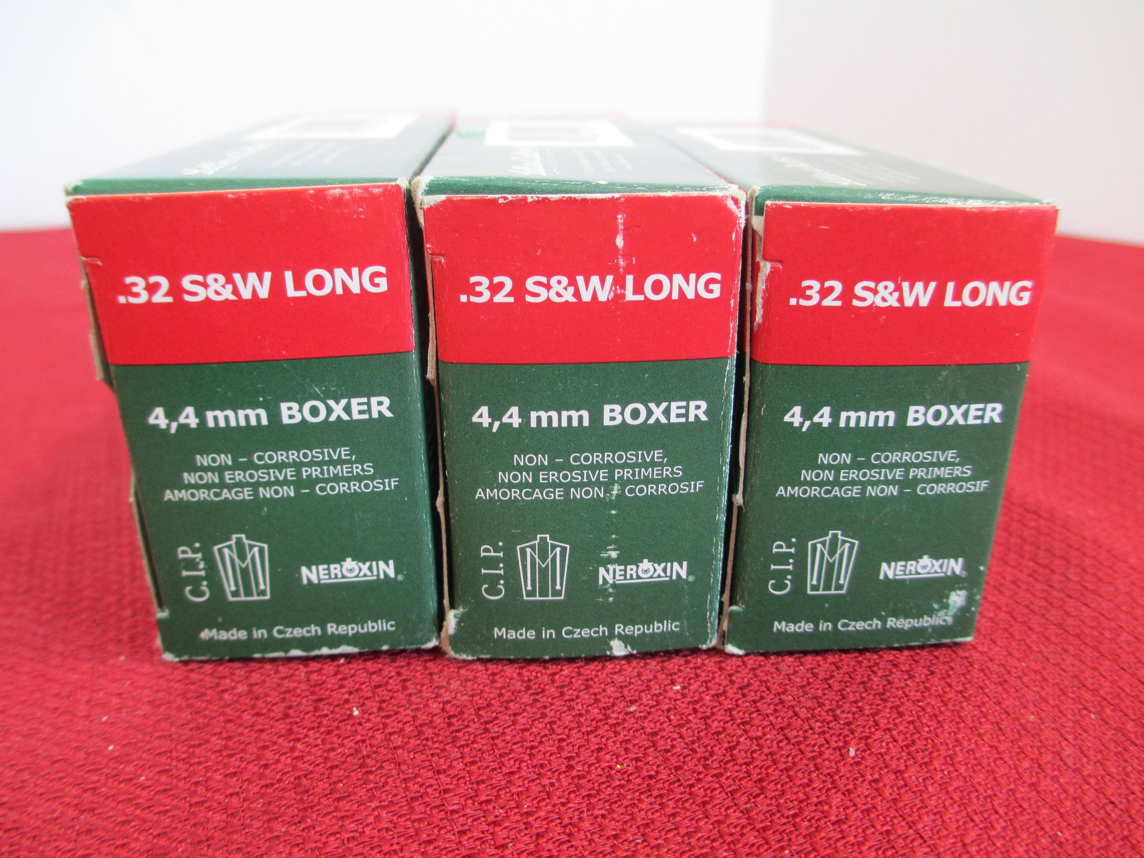 Lellier & Bellot .32 S&W Long 100 Grain Cartridges-Lot 150