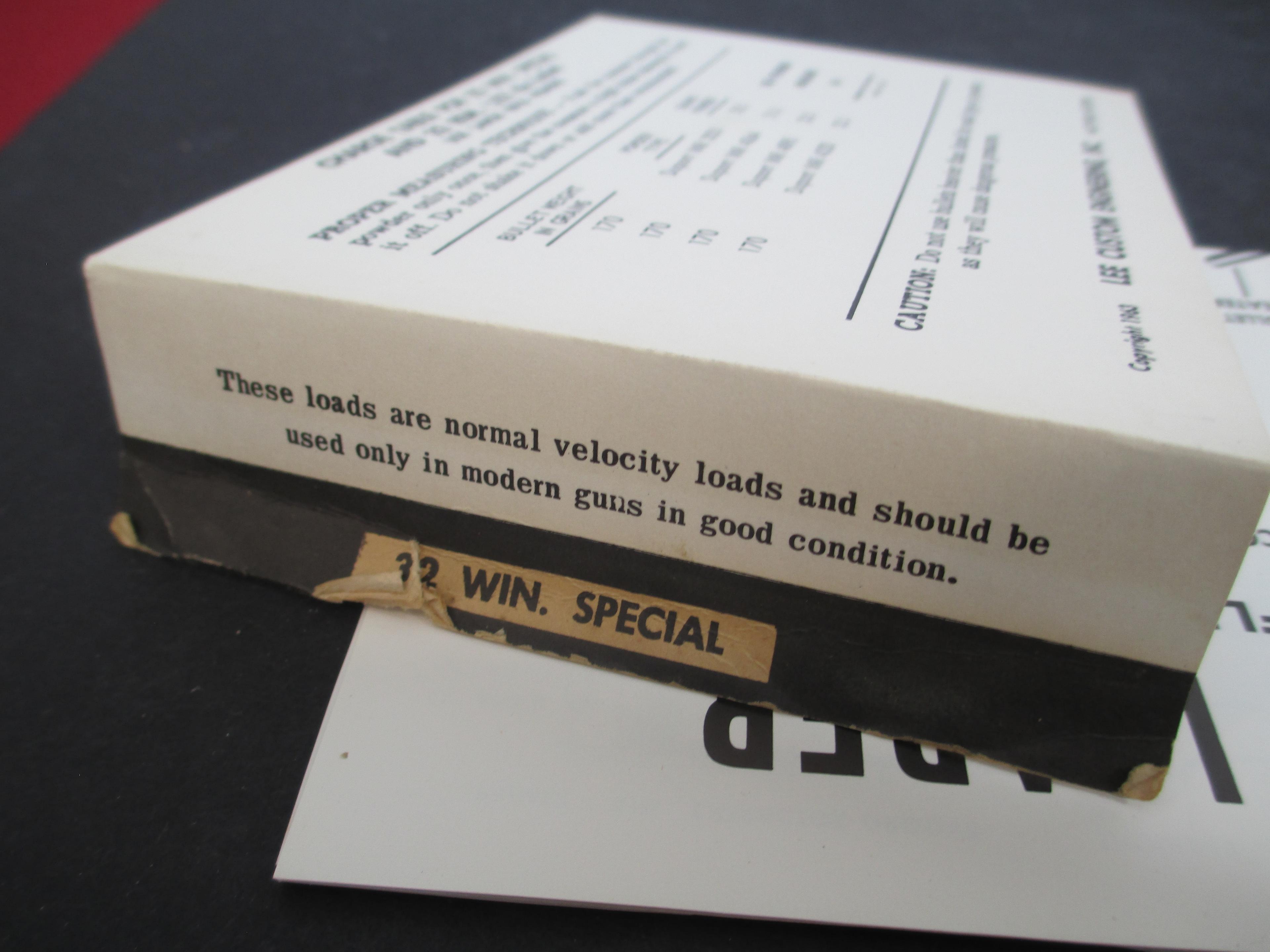 Lee Loader 32 Win Special