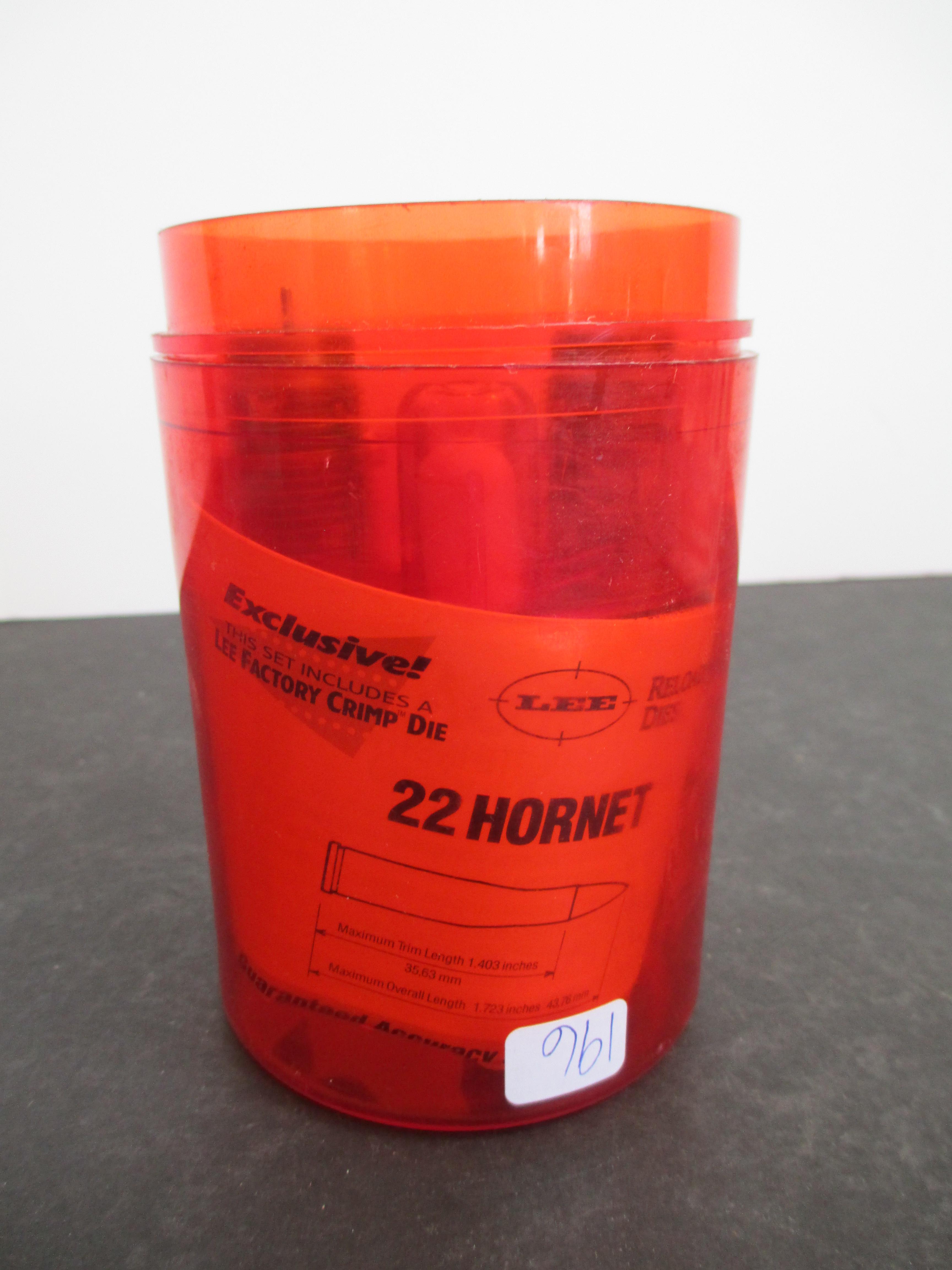 Lee Reloading Dies 22 Hornet