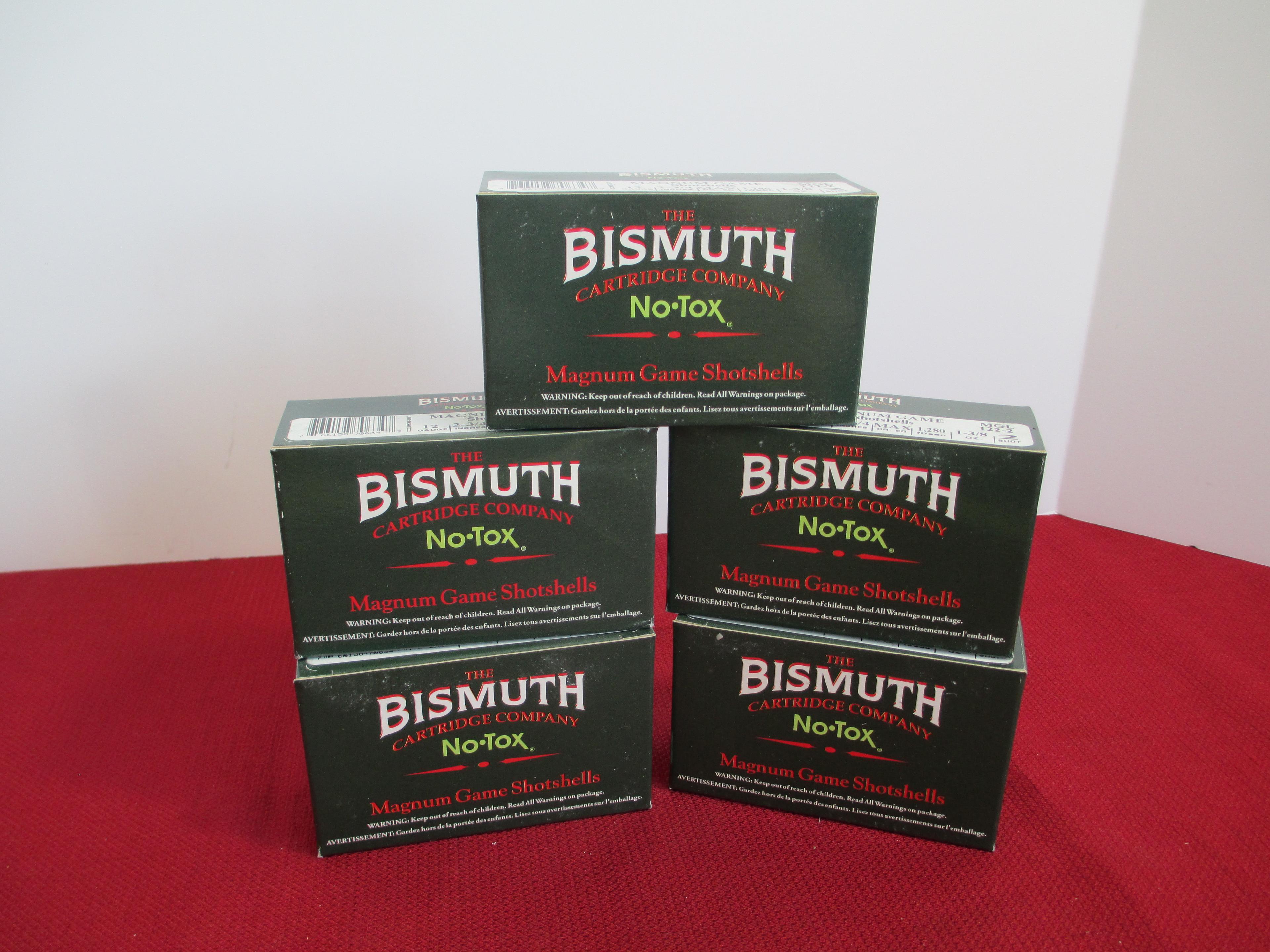 Bismuth 2 3/4" 12 Gauge Shotshells-Lot of 50