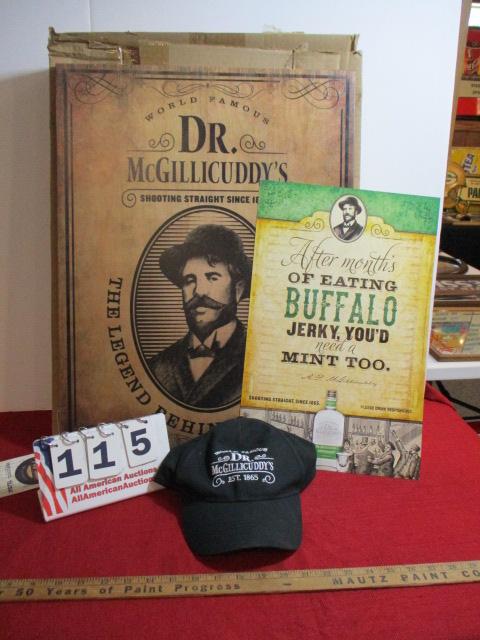 Dr. McGillicuddy's Marketing Kit w/ Pub Sign