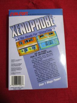 Nintendo Entertainment System Game w/ Box-Xenophobe