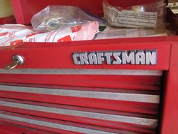 Two Piece Craftsman Locking Rolling Tool Box