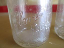 Mixed Wisconsin 1 Pint Milk Bottles (21)