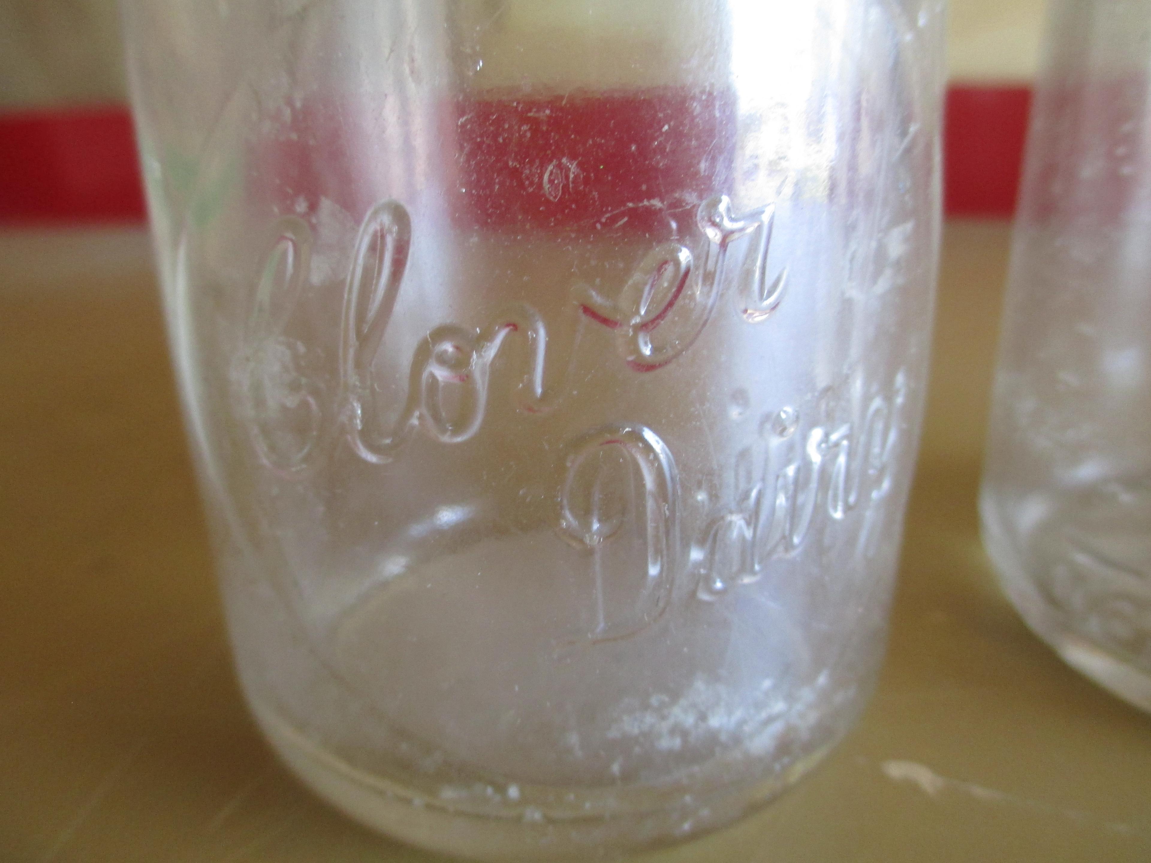 Mixed Wisconsin 1 Pint Milk Bottles (21)
