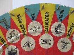 Baldwin Tin Litho Animal Bingo