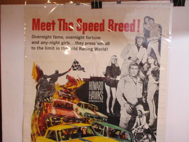 1965 Paramount "Redline 7000" Movie Poster (Amazing Graphics)