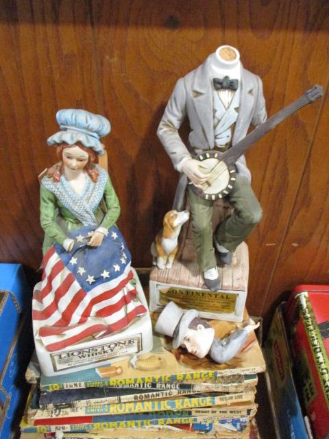Large Mixed Decanter Lot