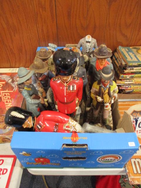 Large Mixed Decanter Lot