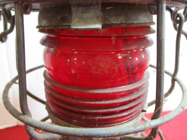 Adlake Grand Trunk Western Railroad Signal Lantern