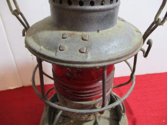 Adlake Grand Trunk Western Railroad Signal Lantern