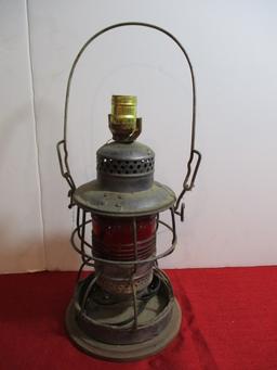 Adlake Grand Trunk Western Railroad Signal Lantern