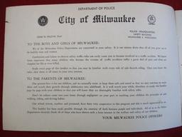 1952 City of Milwaukee Police Department Bicycle Safety Manual