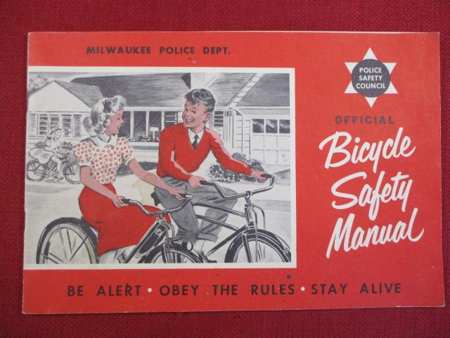 1952 City of Milwaukee Police Department Bicycle Safety Manual