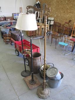 Cast Iron Lamp