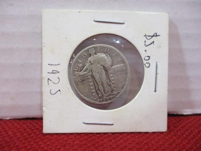 1925 Standing Liberty Silver Quarter