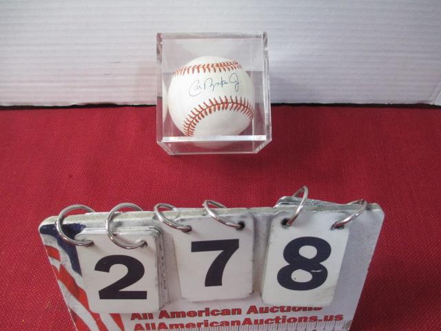 Cal Ripken Jr. Autographed Baseball