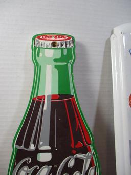 Pair of Coca-Cola Advertising Thermometers-B