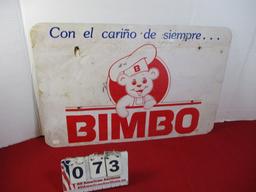 BIMBO Spanish/Mexican Grocery Store Sign