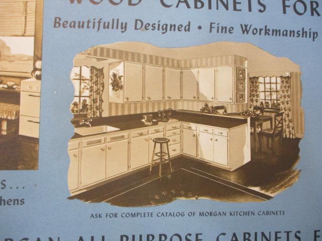 *Local Item-The Radford Co. Oshkosh, WI & Duluth, MN Morgan Woodwork NOS 1951 Poster