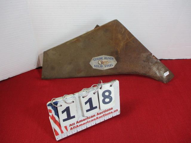 Oliver Genuine Steel Plow Blade with Sticker Counter Display