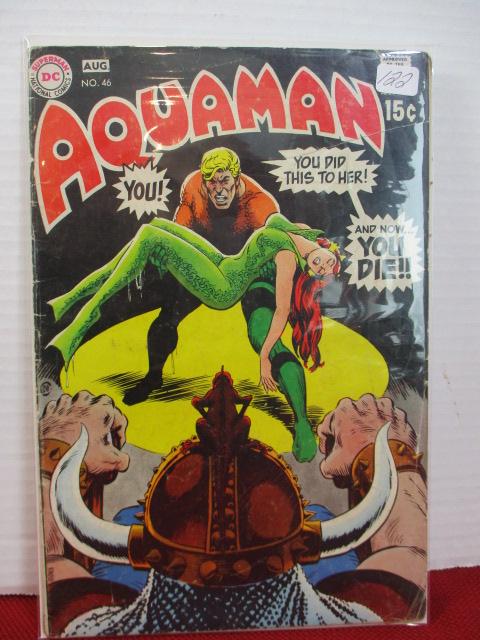 DC Comics 15 Cent Aquaman No.46 Comic Book