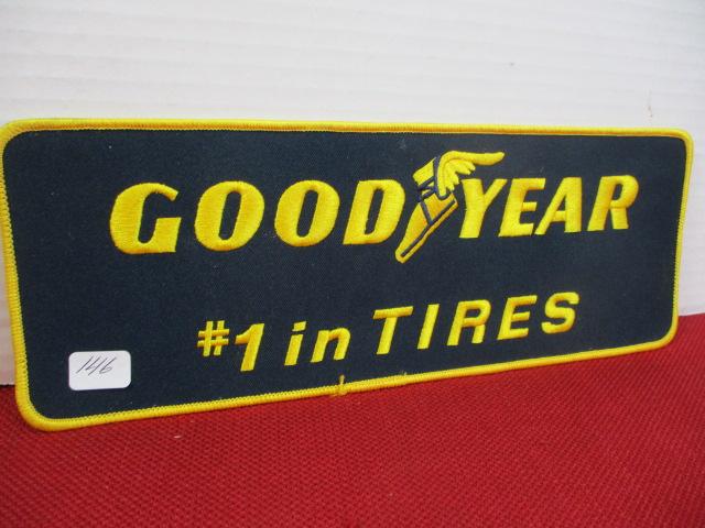 Goodyear #1 in Tires Back Patch