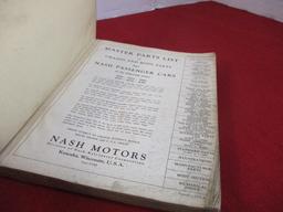 1939-1940 Nash No.4 Master Catalog