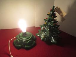 Ceramic Lightup Christmas Tree