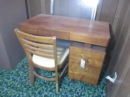 Interesting Mid Century Modern Desk w/ Chair