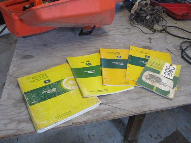 John Deere Farm Manuals Mixed Lot