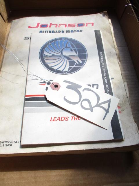 Johnson Outboard Motor Service & Operator's Manuals
